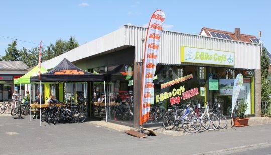 Kartsporttechnik.de im E-Bike Cafe in Großostheim